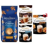 Кофе в зернах, капучино 3 вкуса по 3шт